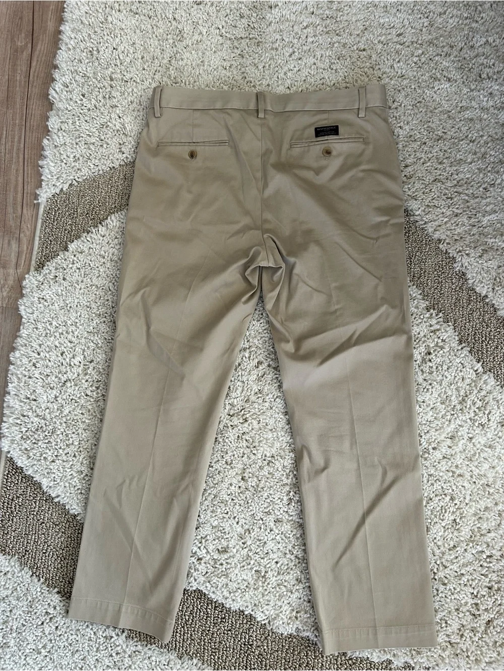 Banana Republic Slim Fit Chinos - Khaki Tan